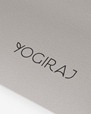Yogamatta Natural studio mat 4 mm, Misty Greige - Yogiraj