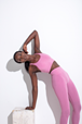 Yogatopp Vinyasa Seamless Bra, Raspberry Pink - Run & Relax