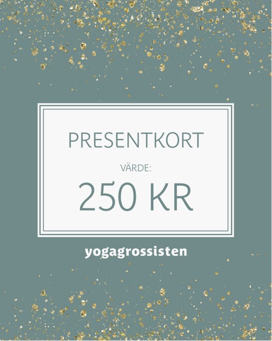 Presentkort Yogagrossisten 250 kr