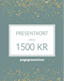 Presentkort Yogagrossisten 1 500 kr