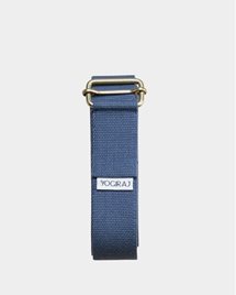 Yogabälte Yoga belt long, Blueberry Blue - Yogiraj