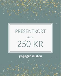 Presentkort Yogagrossisten 250 kr