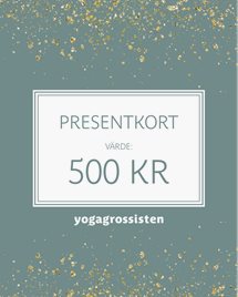 Presentkort Yogagrossisten 500 kr