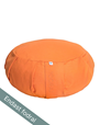 Ytterfodral Outer case meditation cushion, round - YOGIRAJ - Cloudberry Orange