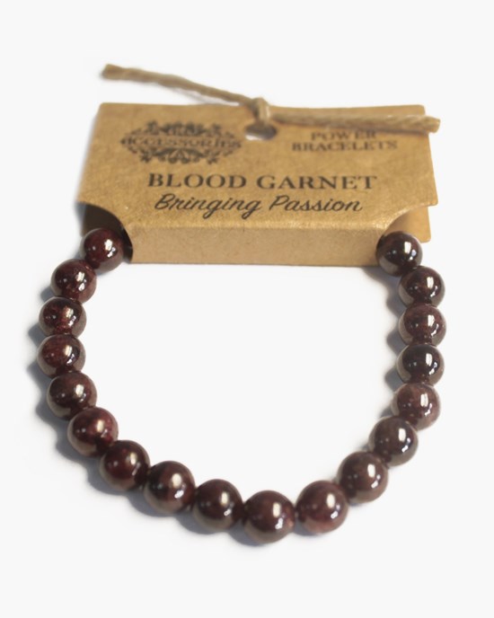 Armband Power Bracelet - Blood Garnet