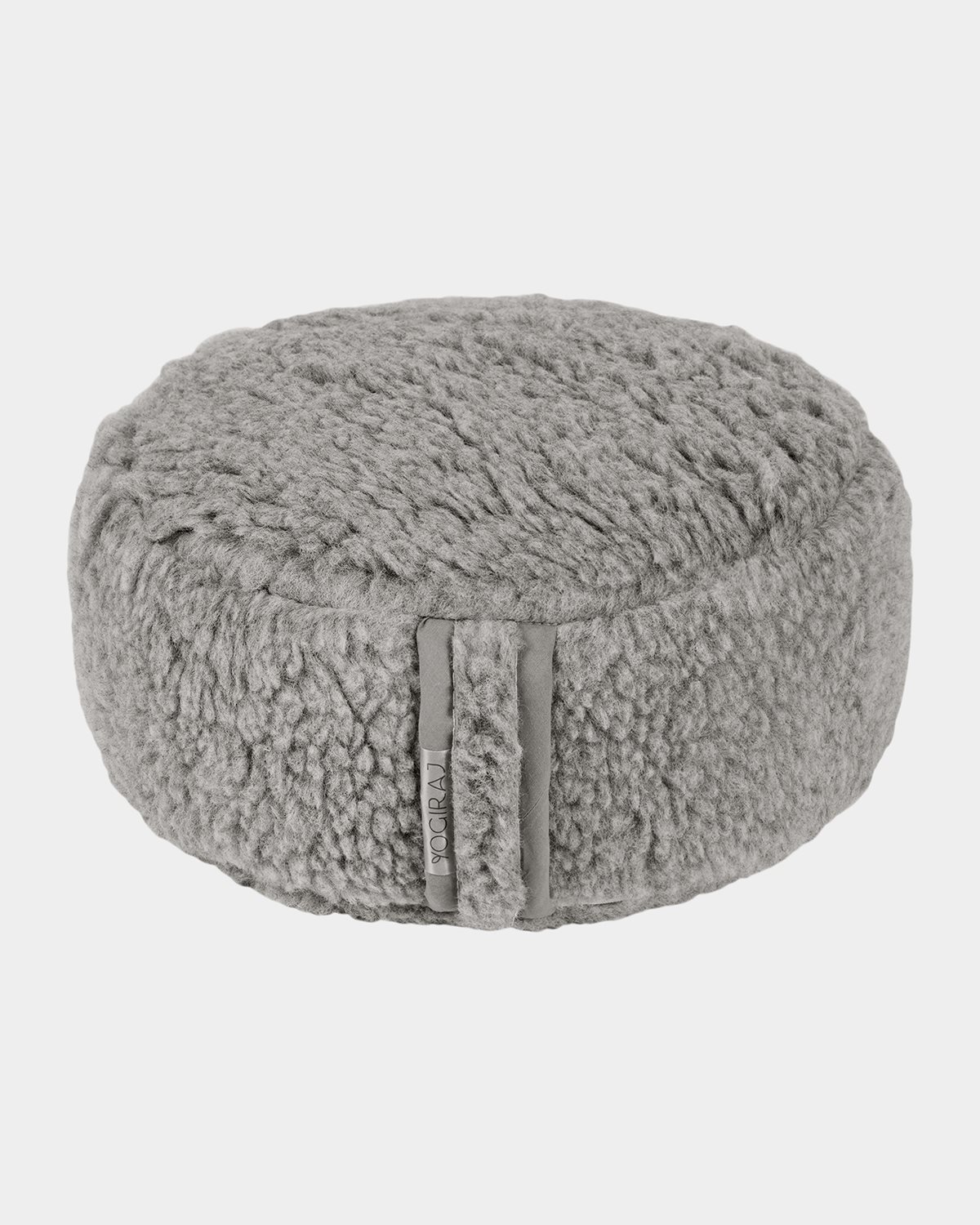 Meditationskudde ull Premium wool meditation cushion, Silver Grey