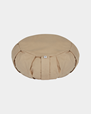 Ytterfodral Outer case meditation cushion, round, Beach Beige - Yogiraj